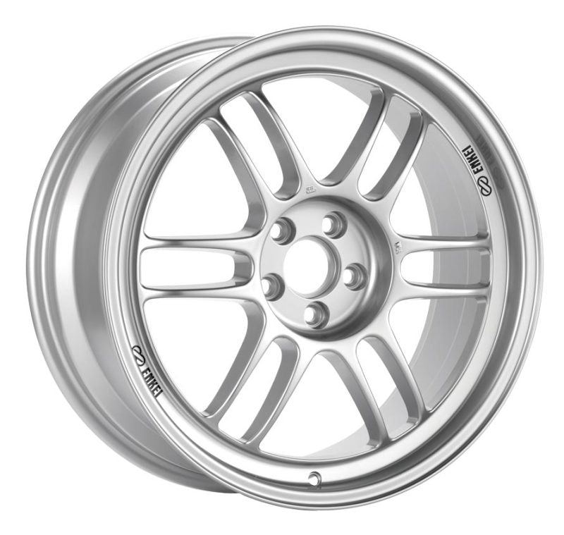 Enkei RPF1 18x9 5x112 35mm Offset 66.5mm Bore Silver Wheel