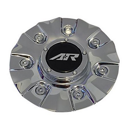 AR CAP AR663 CHROME FULL COVER  AR LOGO