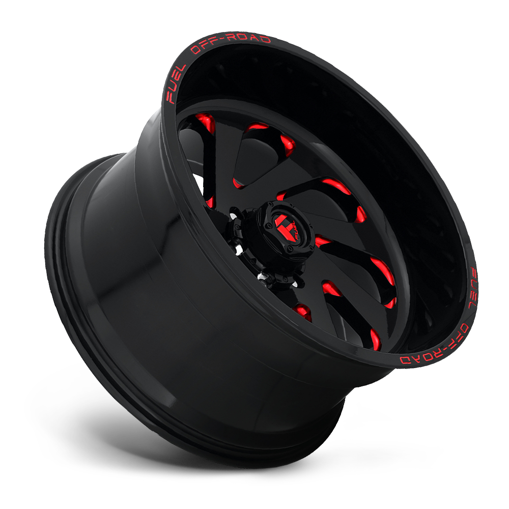 FC CAP BOLT-ON (GB/RD) - 6X135/5.5