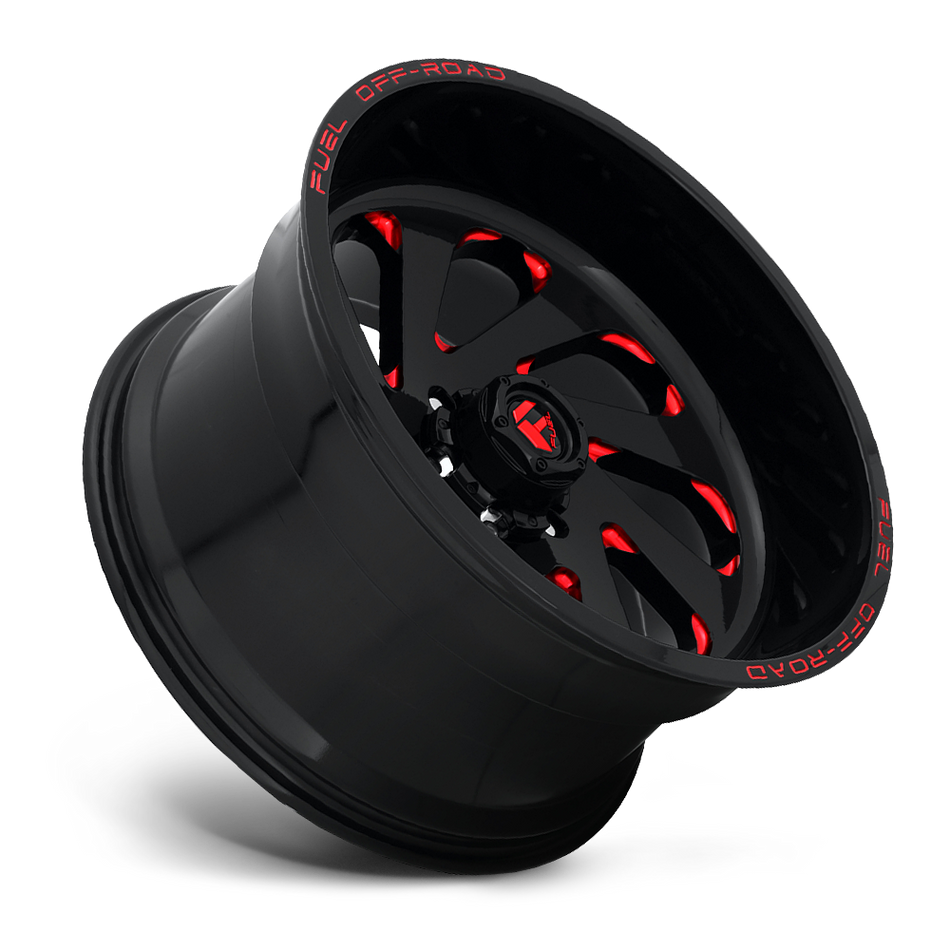 FC CAP BOLT-ON (GB/RD) - 6X135/5.5