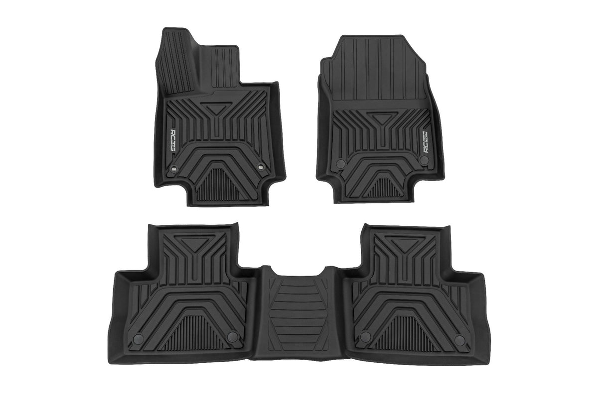 Flex-Fit Floor Mats | Front & Rear | Toyota RAV4 2WD/4WD (2019-2025)