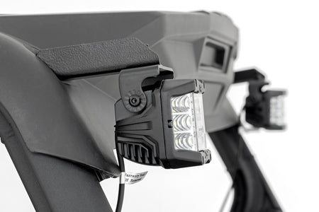 LED Light Kit | Rear Mount | 2" Black Pair | Flood | Can-Am Maverick Sport 1000R 