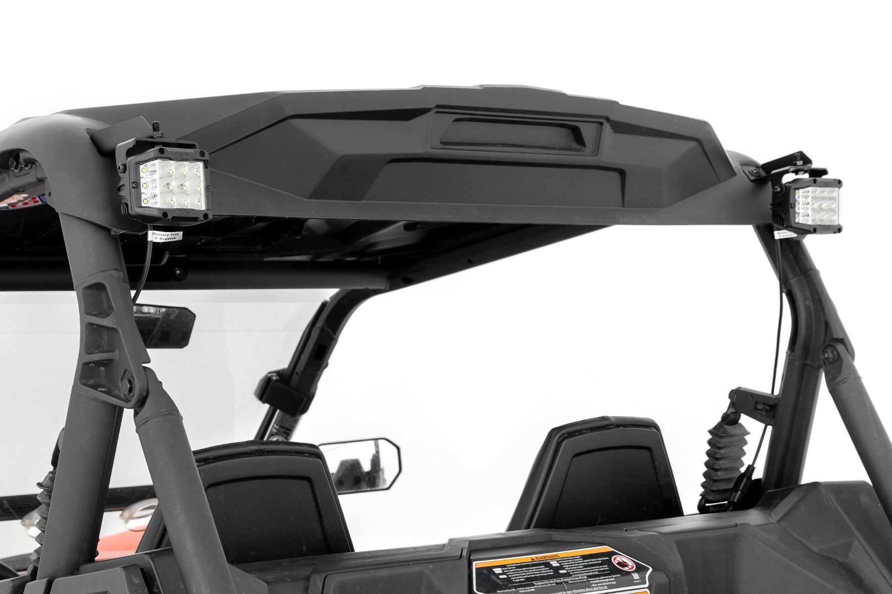 LED Light Kit | Rear Mount | 2" Black Pair | Flood | Can-Am Maverick Sport 1000R 