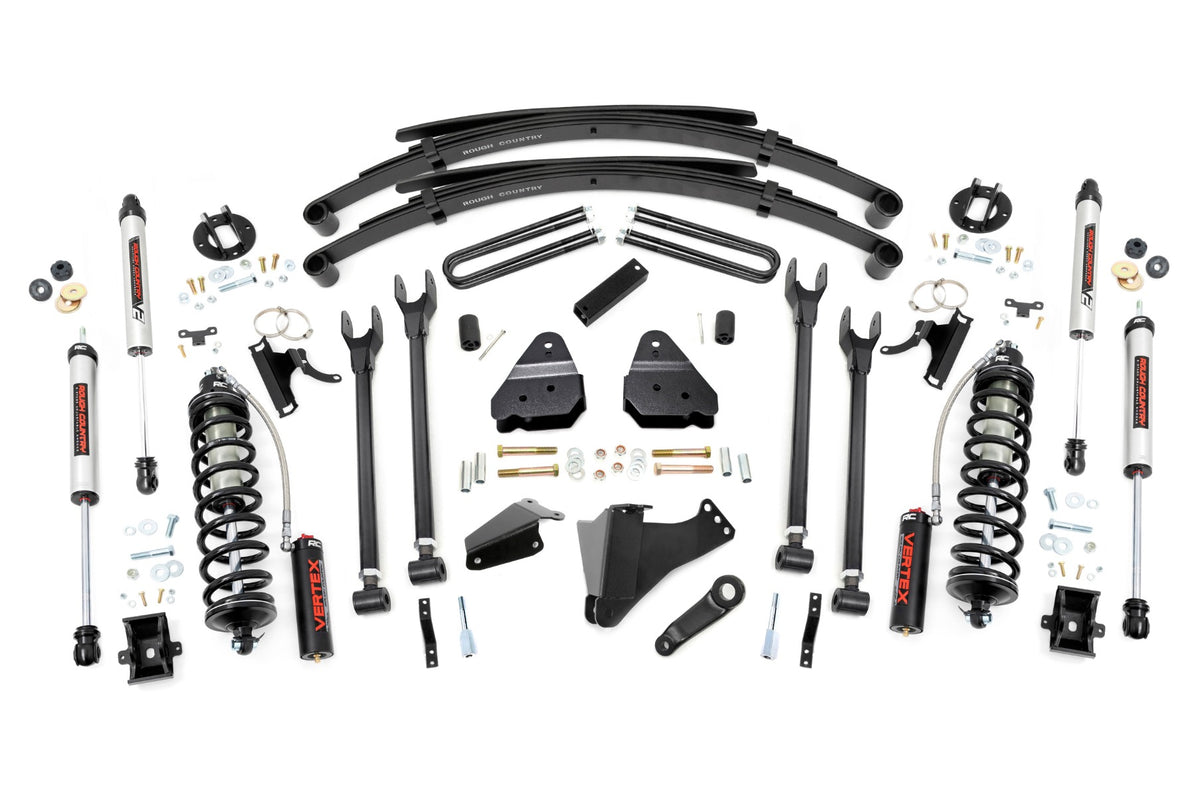 6 Inch Lift Kit  |  Gas  |  4 Link  |  RR Spring  |  C/O V2 | Ford F-250/F-350 Super Duty (05-07)