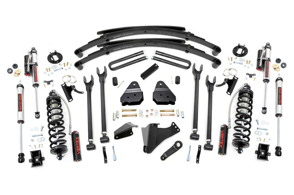 6 Inch Lift Kit | Gas | 4 Link | RR Spring | C/O Vertex | Ford F-250/F-350 Super Duty (05-07)