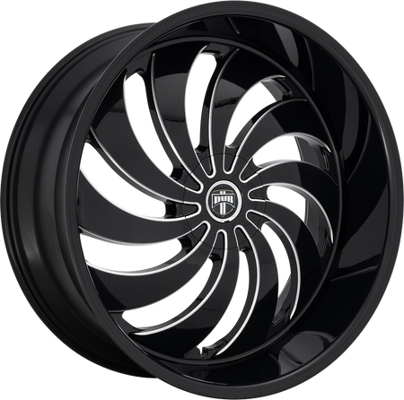 DUB COJONES CAP-GLOSS BLK MIL