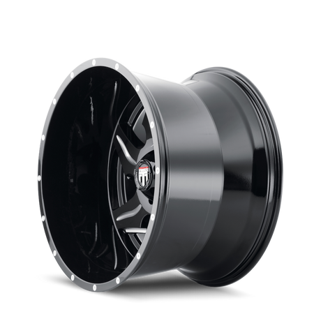 American Truxx - NINJA (AT163) GLOSS BLACK MILLED – Salinas Tires