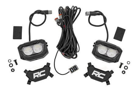 5 Inch Light Pods | White/Amber DRL | Flood | Pair