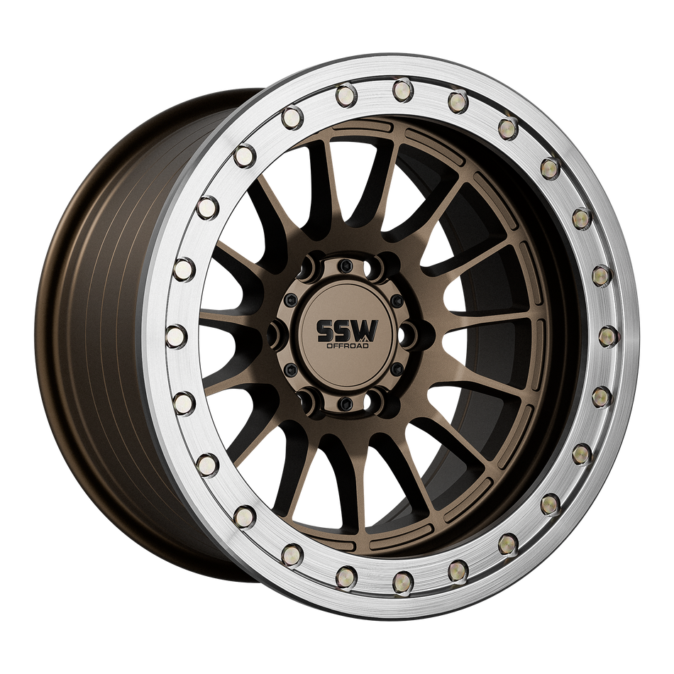 Beadlock Dakar / Matte Bronze / 17x9.0 -25