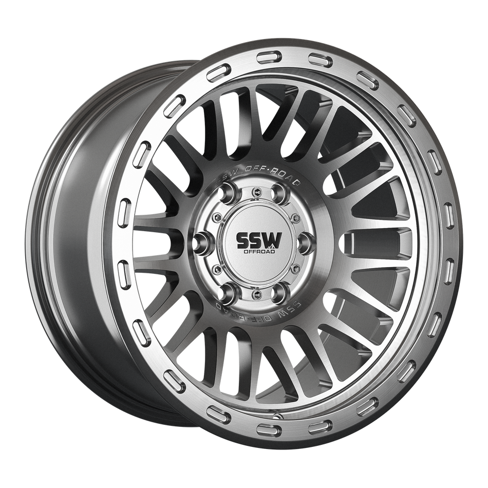 Griffon / Machined Silver / 17x9.0 -25