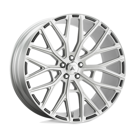 ABL21 22X10.5 5X115 BRUSHED SLV 25MM