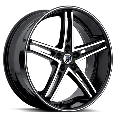 ABL7 20X10 5X4.5 MACH W/ BLACK LIP 45MM