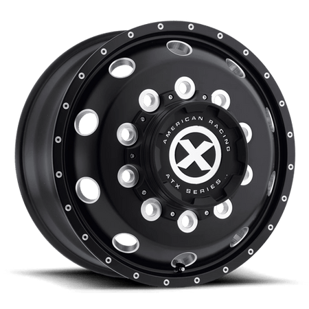 AO400HD 22.5X9 10X11.25 G-BLK MILL FR