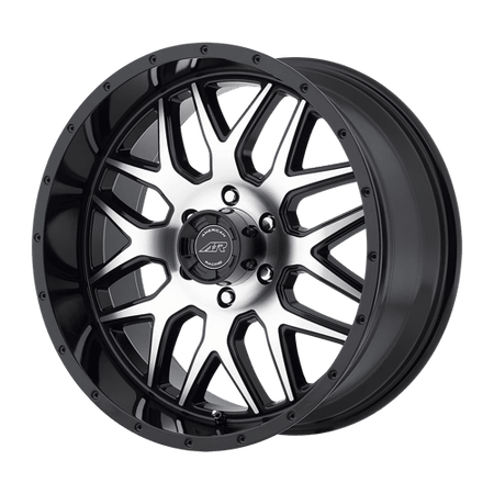 AR910 18X9 5X4.5 G-BLK MACH 00MM 83.1CB