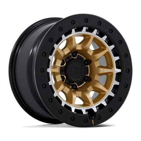 TUSK 17X8.5 6X4.5 66.1 -10 M-GOLD-MCH