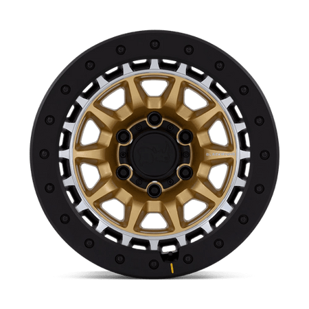 TUSK 17X8.5 6X135 87 -10 M-GOLD-MCH