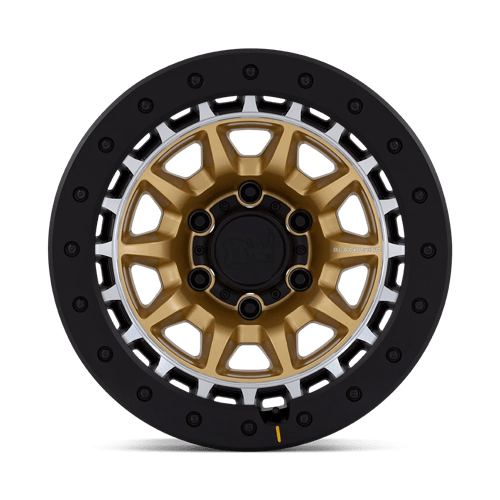 TUSK 17X8.5 5X5.5 78 -10 M-GOLD-MCH