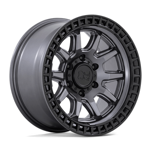 BR CALICO 17X8.5 5X120 74 M-GMTL BLK +34