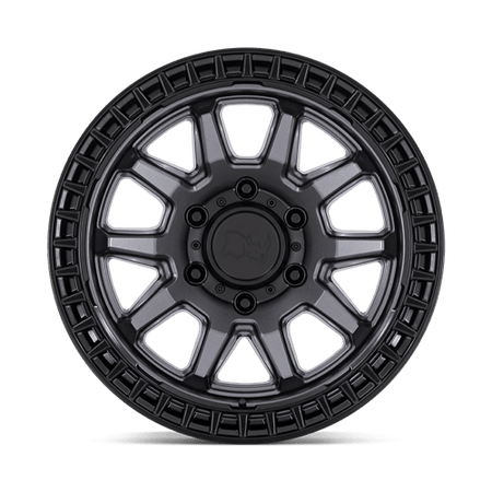 BR CALICO 17X8.5 5X5.0 71 M-GMTL BLK +0