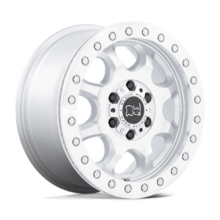 BR VENTURE 17X8 6X130 G-SLVR MACH 38MM