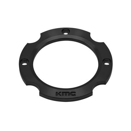 KS CAP RING 4X137 - ANODIZED SATIN BLACK
