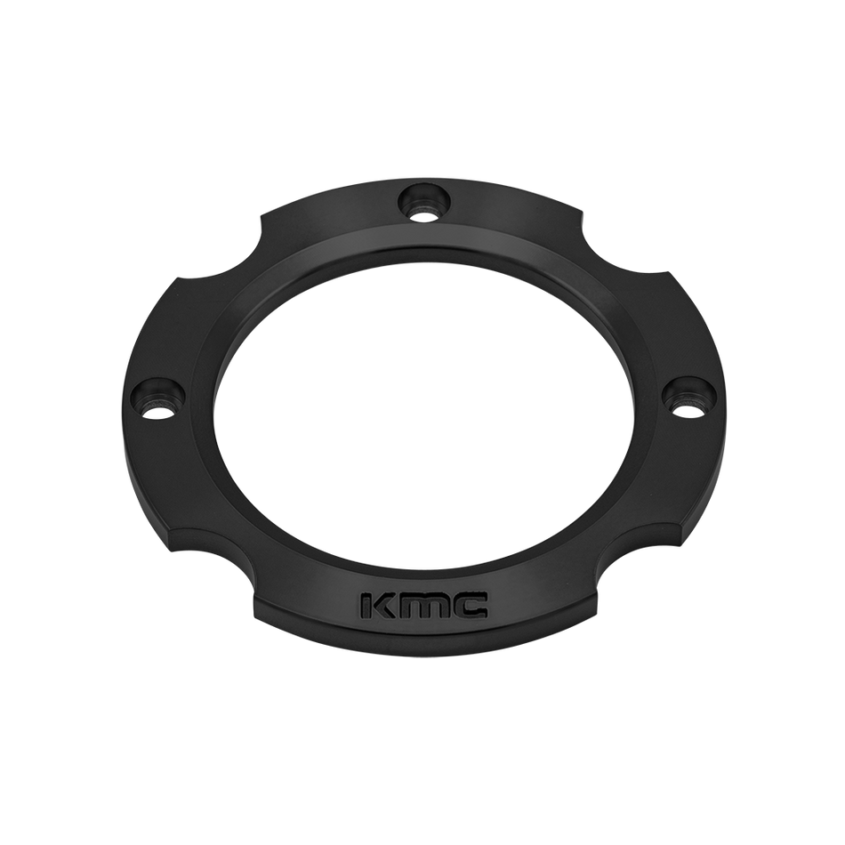 KS CAP RING 4X137 - ANODIZED SATIN BLACK