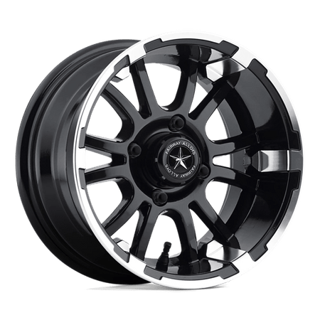 SIXER UTV 14X6.5 MACH G-BLACK -20MM