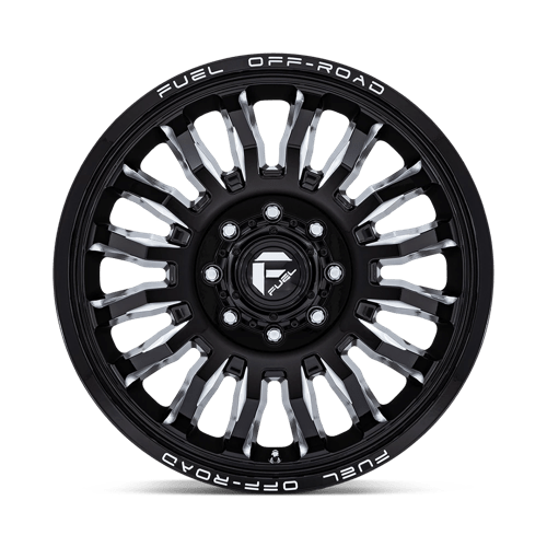 ARC DRW 22X8.25 8X200 +104 GBLK-MILL DF