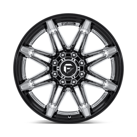 BRAWL 24X12 8X170 125 -44 CHR G-BLK