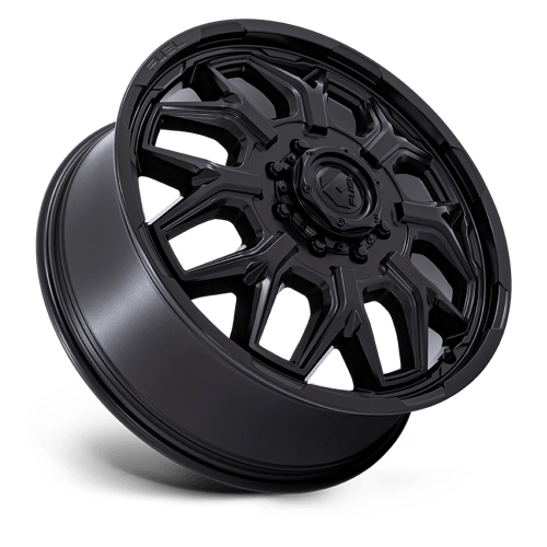 FLUX DRW 20X8.25 8X210 +104 BLK-OUT (DF)