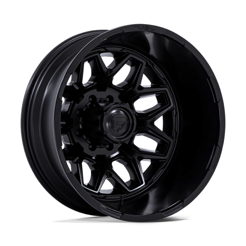 FLUX DRW 22X8.25 8X6.5 -246 BLK-OUT (DR)