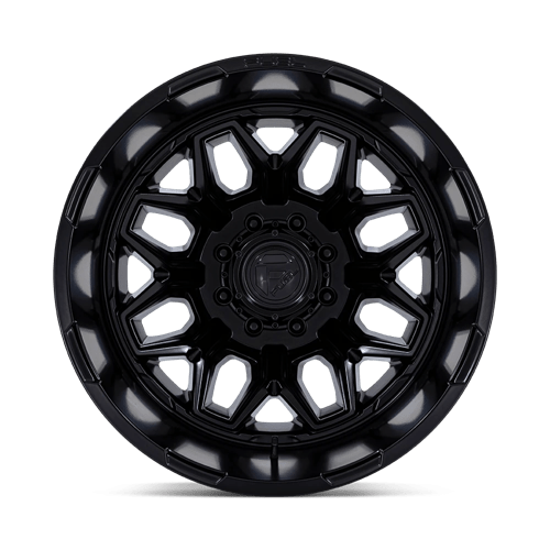 FLUX DRW 22X8.25 8X6.5 -265 BLK-OUT (DR)