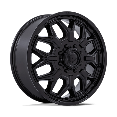 FLUX DRW 22X8.25 8X6.5 +104 BLK-OUT (DF)