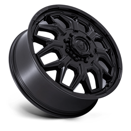 FLUX DRW 22X8.25 8X210 +104 BLK-OUT (DF)