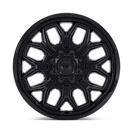 FLUX DRW 22X8.25 8X6.5 +104 BLK-OUT (DF)