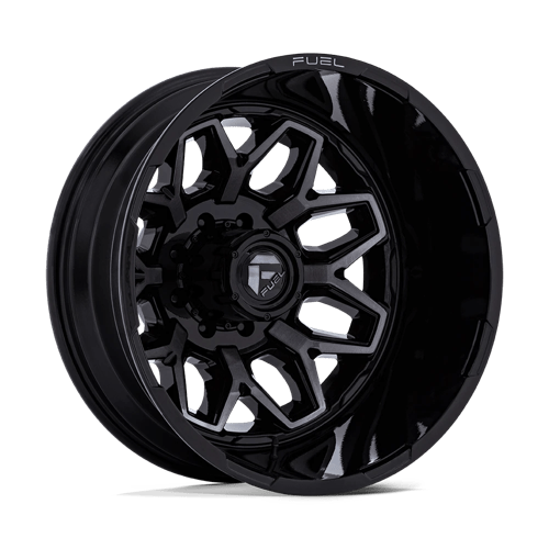 FLUX DRW 22X8.25 8X6.5 -265 GBLK-GY (DR)