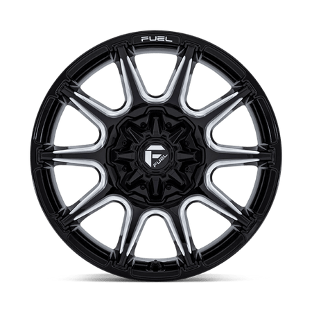 SUPER C 22X12 8X180 124 -44 G-BLK MILL