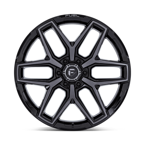 FLUX 22X10 6X135 87 -18 G-BLK GTCC