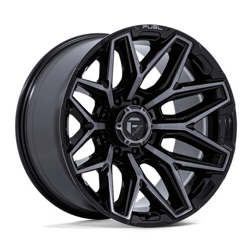 FLUX 22X12 8X180 124 -44 G-BLK GTCC