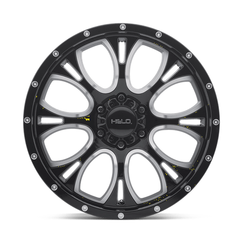 HE879 17X9 5X5 G-BLK/MILL YTCC -12MM