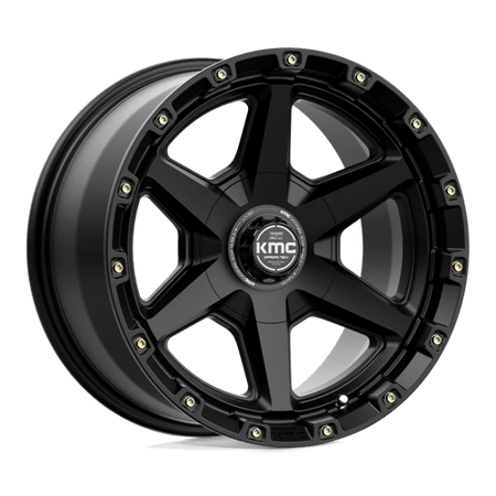 KM101 17X9 6X135/5.5 S-BLK -12MM