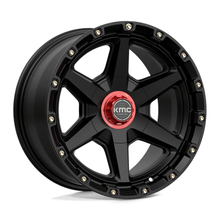KM101 17X9 6X135/5.5 S-BLK -12MM