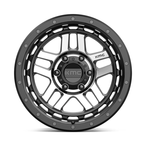 KM540 18X8.5 6X135 S-BLK MACH 00MM