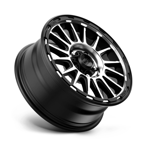 KM542 17X8 5X4.25 S-BLK MACH 38MM