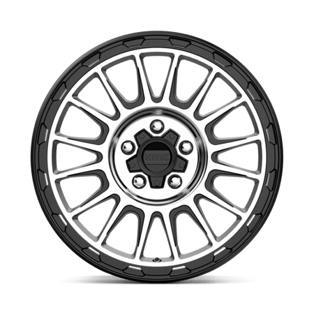 KM542 17X8 5X4.5 S-BLK MACH 35MM