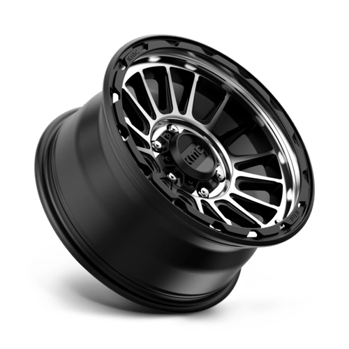 KM542 17X8.5 6X5.5 S-BLK MACH 00MM