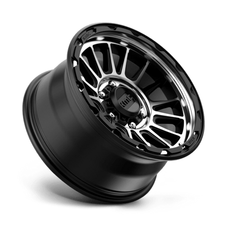 KM542 17X8.5 6X5.5 S-BLK MACH 00MM