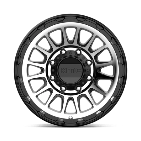 KM542 17X8.5 8X6.5 S-BLK MACH 00MM