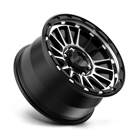 KM542 17X9 6X5.5 S-BLK MACH 18MM