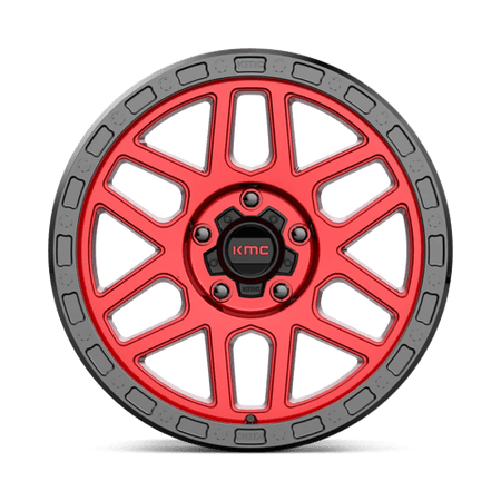 KM544 18X9 5X5.0 C-RED BLK-LP 18MM